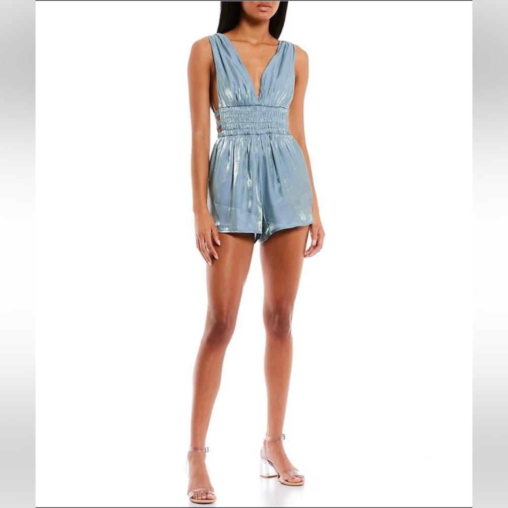 V-neck Romper